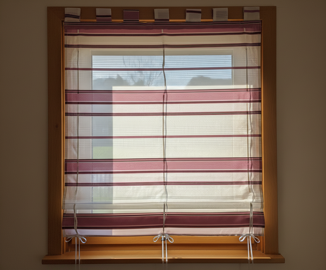 Római roló 80 x135 cm lila